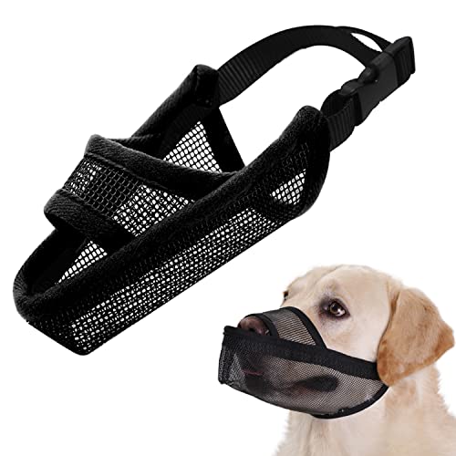 Dog Muzzle Anti Eating for Small Medium Large Dogs (S)