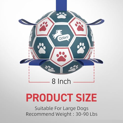 Large Dog Toys (Red-Blue / Large Size 3 (8 Inch))