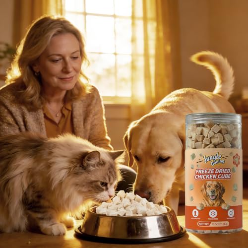 Freeze Dried Chicken Cat & Dog Treats (10.58 Ounce (Pack of 1))