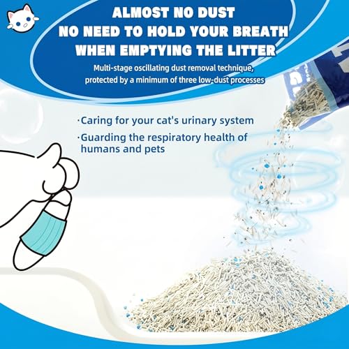 Tofu Cat Litter (NIKORO Tofu Cat Litter (5.29 lbs×2Bags))