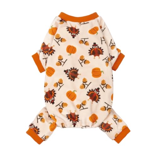 Thanksgiving Turkey Dog Pajamas (Turkey / X-Large)