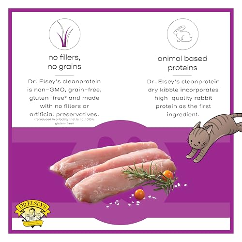 cleanprotein Rabbit & Turkey Recipe Wet Cat Food (5.3 Ounce (Pack of 24))