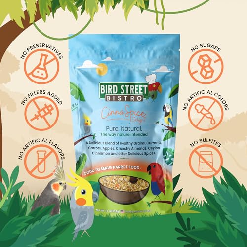 Parrot Food for Parakeets & Cockatiels (1.5 Pound (Pack of 1))