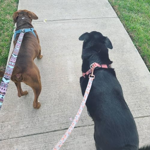 No Pull Dog Harness Medium Sized Step (Light Pink / Medium)
