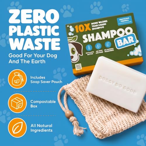 Deshedding Dog Shampoo Bar (Protective Formula)