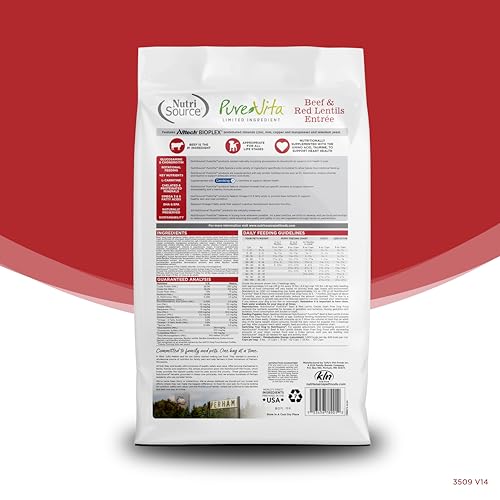 Pure Vita Limited Ingredient Grain Free Dry Dog Food (12 Pound (Pack of 1))