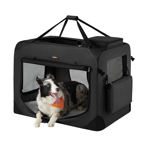 Collapsible Soft Dog Crate (XXL（36.0"L x 25.0"W x 25.0"H） / Black)