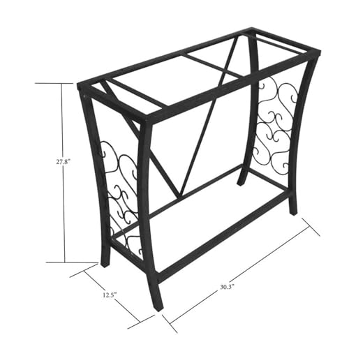 29 Gallon Metal Aquarium Stand (30.30" x 12.50" x 27.80")