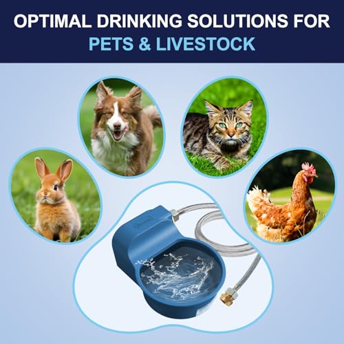 Patented Automatic Dog Water Dispenser (A Blue / 2L)