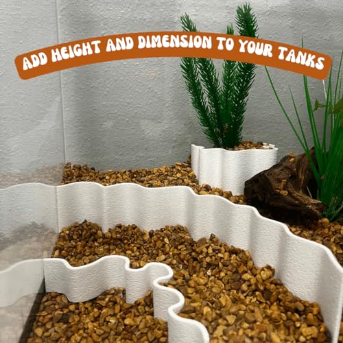 REEFSHAPE Aquarium or Terrarium Substrate Cliffs Combo Pack (Cliff Combo, White)
