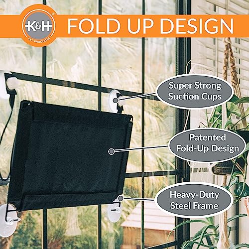 K&H Cat Window Perch (12 X 23 Inches / No Bolster)