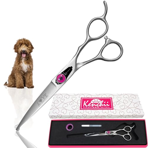 Love Dog Grooming Shears (6.5" Ball Tip Curved)