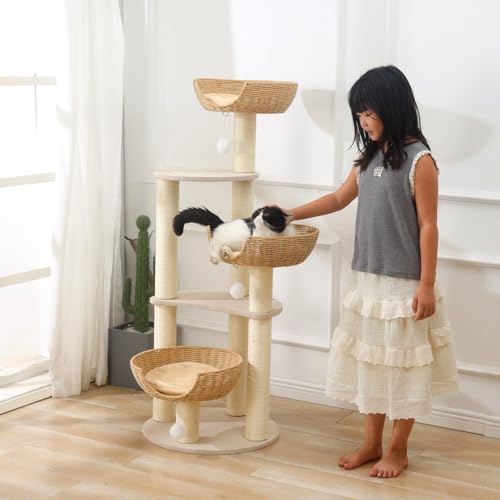 Modern Cat Tree Tower (3~basket)