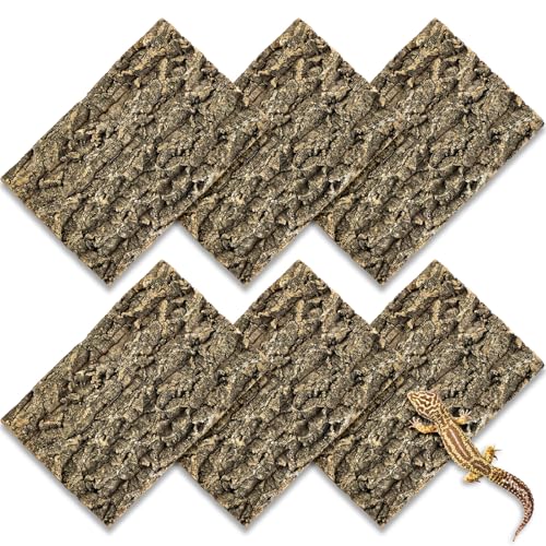 6 PCS Cork Bark Background