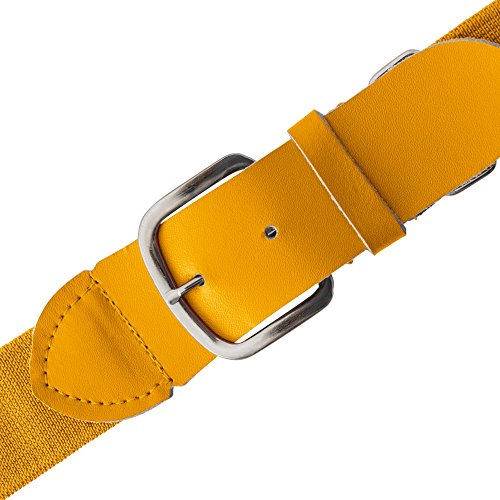 Baseball Softball Uniform Belt (Youth (18-32 Inches) / Yellow)