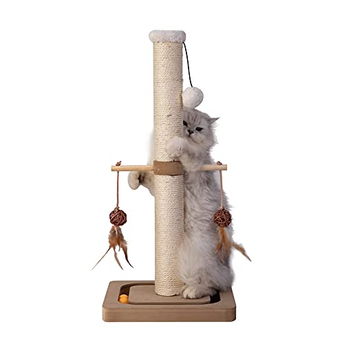 Cat Scratching Post Sisal Scratch Posts for Indoor Kittens and Cats (25 inches)