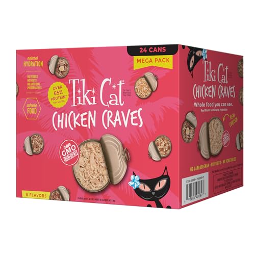 Tiki Cat Wet Cat Food Mega Pack (4.2 Pound (Pack of 1))