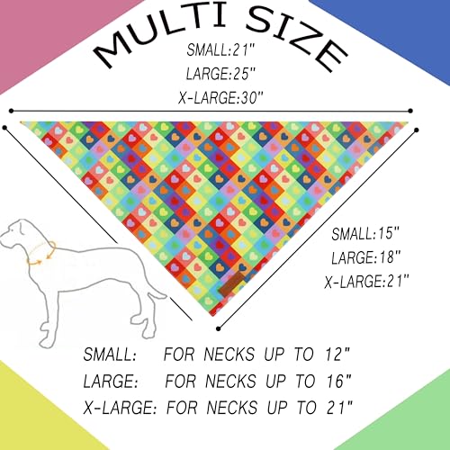 Pride Dog Bandanas 2 Pack (Pride / Small)
