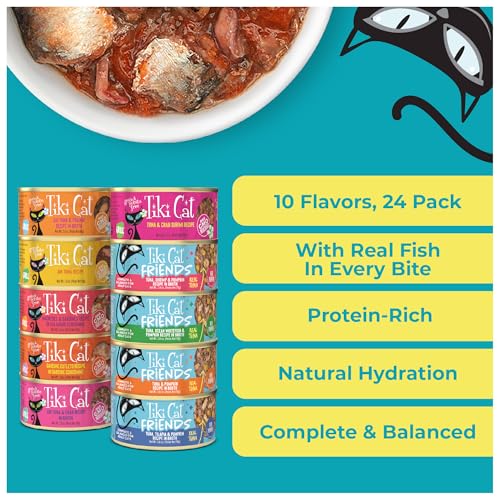 Tiki Cat Wet Cat Food Mega Pack (4.2 Pound (Pack of 1))