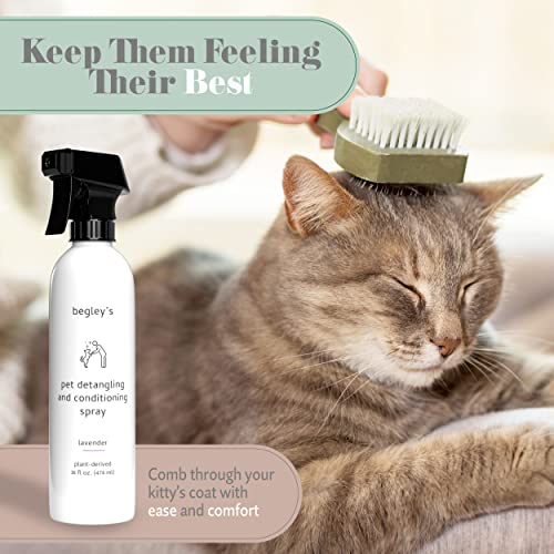 Pet Detangling Spray (16 Fl Oz (Pack of 2))