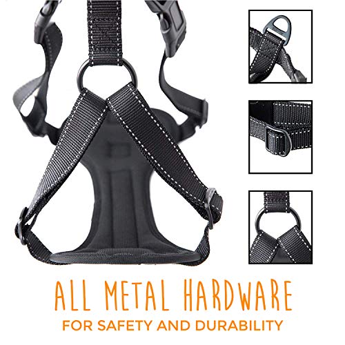 Dog Car Harness (Large / Black)