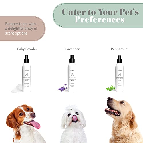 Pet Detangling Spray (8 Fl Oz (Pack of 2))