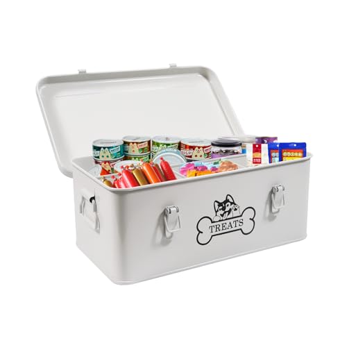 Metal Dog Treat Container