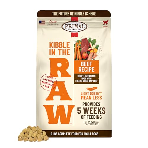 Primal Kibble in The Raw (9 Pound (Pack of 1))