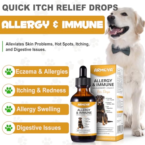 Allergy Relief Drops for Dogs