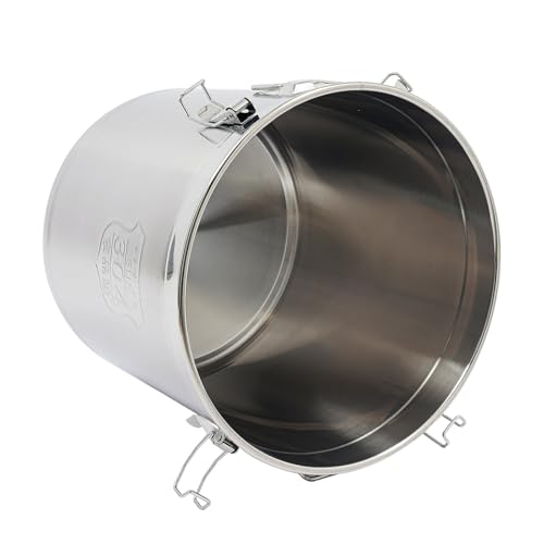 12.7Gal 304 Stainless Steel Rice Storage Container 40 (48L)