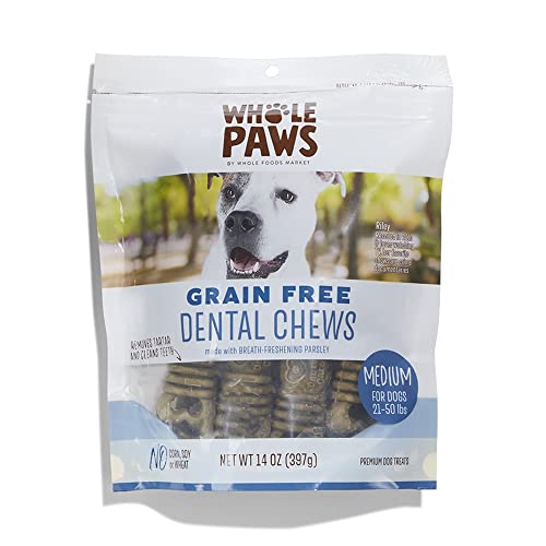 Grain Free Dog Dental Chews (14 Ounce (Pack of 1))