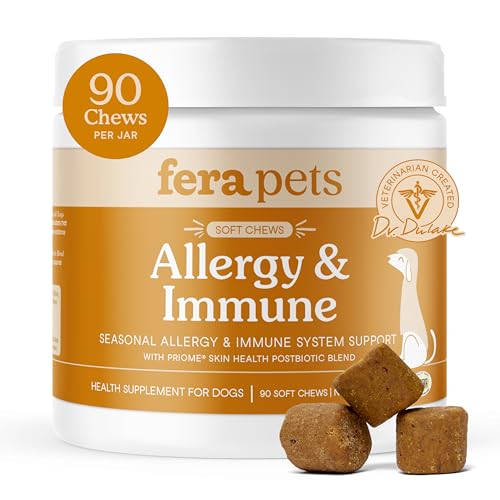 Dog Allergy & Immune Support with Turkey Tail Mushroom (90 Chews)