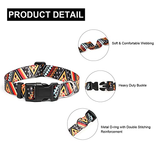 Adjustable Dog Collar (Large / Ethnic Gold)