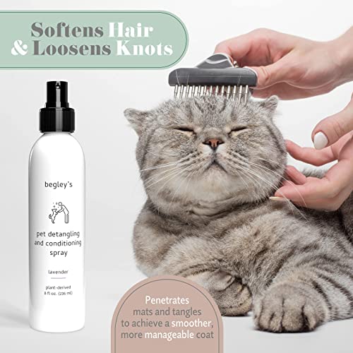 Pet Detangling Spray (8 Fl Oz (Pack of 2))