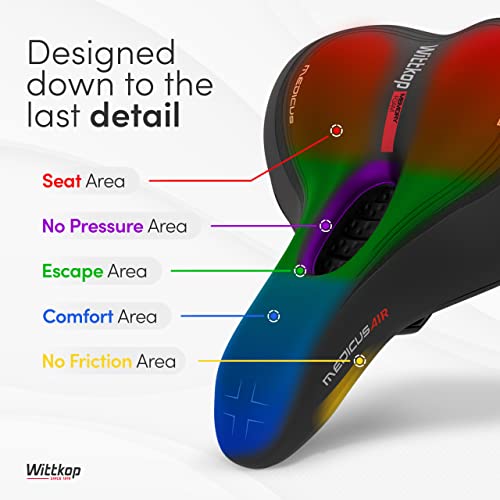 Bike Seat Waterproof Bicycle Saddle for Comfort (City)