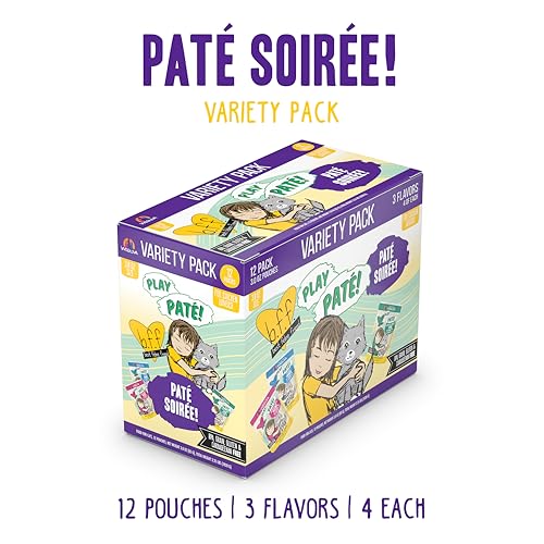 B.F.F. Play Best Feline Friend Paté Lovers (3 Ounce (Pack of 12))