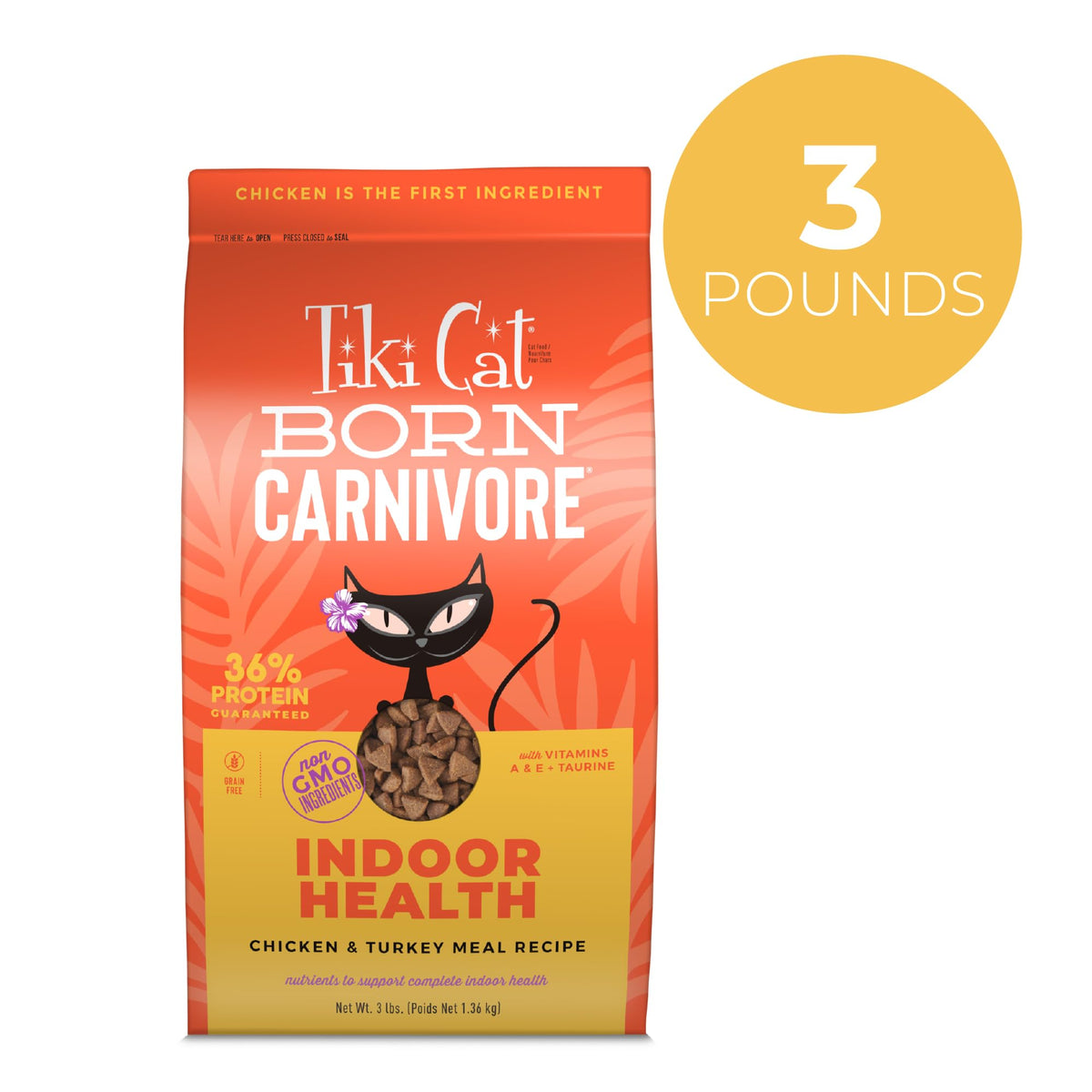 Tiki Cat Born Carnivore Dry Cat Food