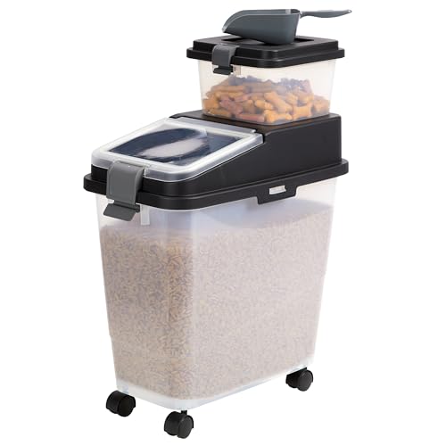 3 Piece Airtight Dog Food Storage Container (Combo with Snack Container)