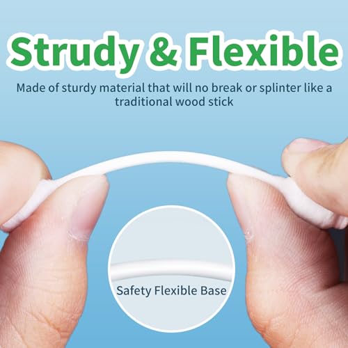60 PCS Cotton Dog Ear Cleaning Swabs