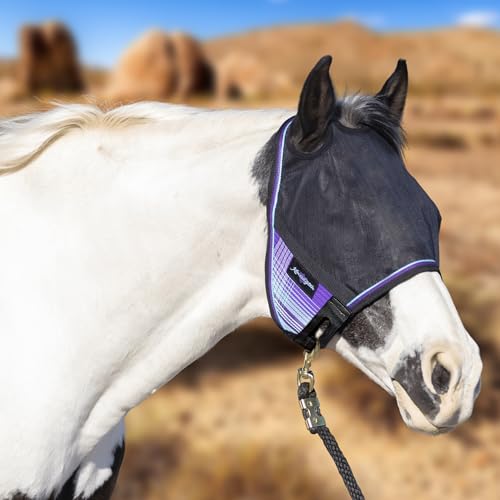 Kensington 90% UV Fly Mask CatchMask UViator (2017-lavender Mint)