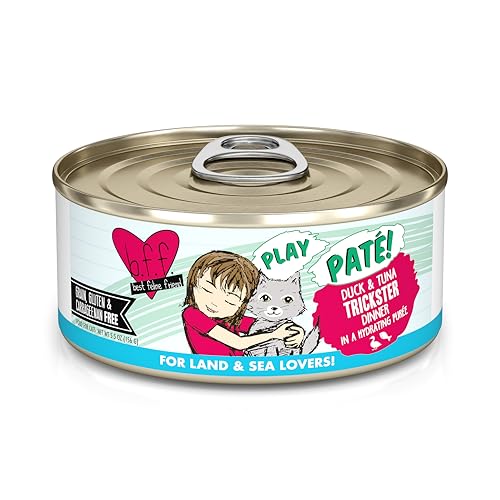 B.F.F. Play Best Feline Friend Paté Lovers (5.5 Ounce (Pack of 8))
