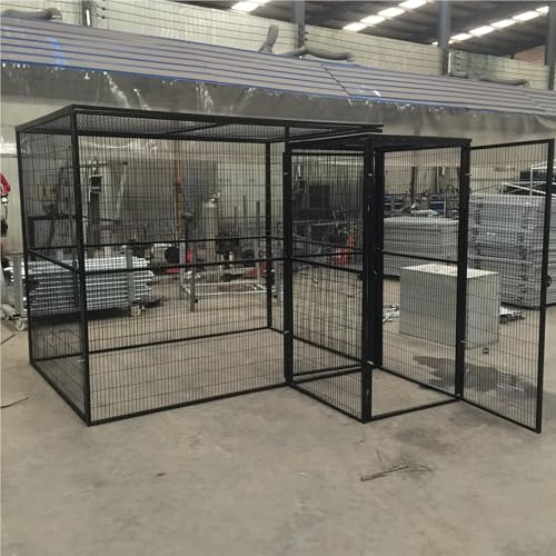 Large Aviary Bird Cage Outdoor Pet Cat Dog Bird Parrot Cage Metal Bird Breeding Cage