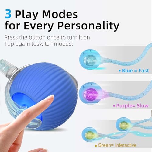 Speed 2.0 Tail Interactive Cat Toys for Indoor Cats (New Green)
