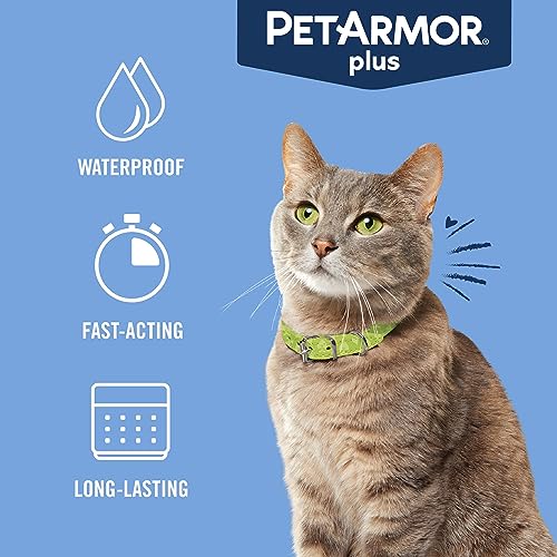 Plus Flea & Tick Topical Cats 1.5 lbs+ (Cats over 1.5lbs / 12 Count)