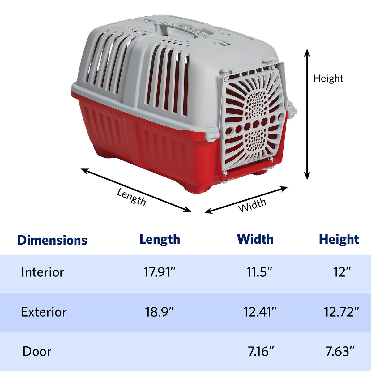 Midwest Homes Spree Travel Carrier (Red)