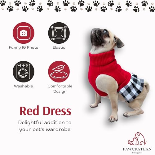Cute Sweater for Dogs and Cats Soft Flannel Pet Outfit Warm and Cozy Animal Hoodie Small to Large Pet Clothes for Halloween Parties and Everyday Wear (Medium)