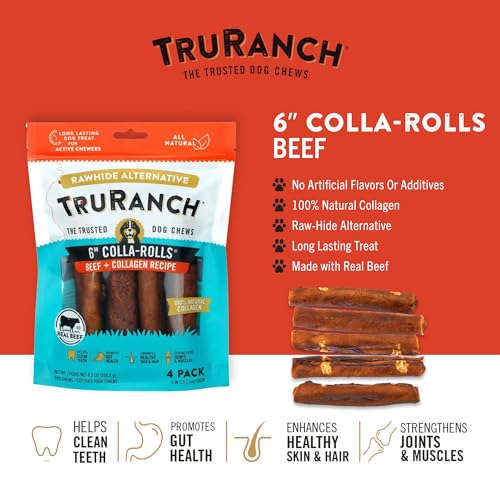 6" Collagen Rolls for Dogs