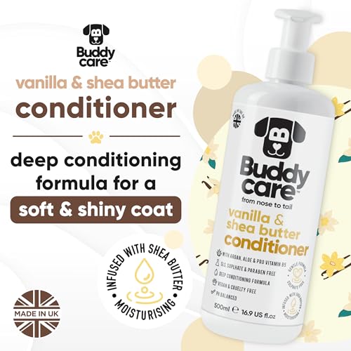 Vanilla & Shea Butter Dog Conditioner (16.9 Fl Oz (Pack of 1))