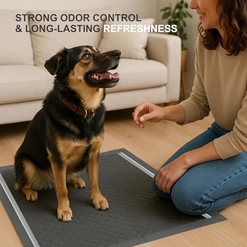 Charcoal Puppy Pads 28"x34" 50 Count (Charcoal / 28"x34" 50 CT)
