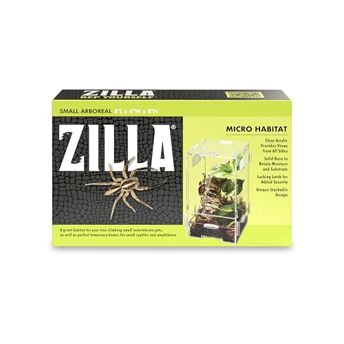 Micro Habitat Terrarium (Small / Arboreal / Clear)